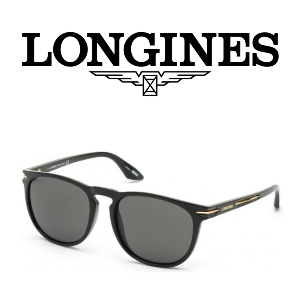 LONGINES- LG0006-H Black Sunglasses - Picture 5 of 10
